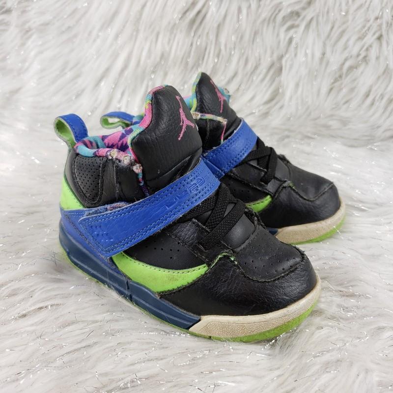 JORDAN 599903-029 Baby Toddler Shoes Black Size 8C