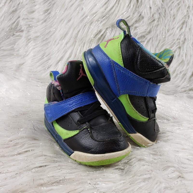 JORDAN 599903-029 Baby Toddler Shoes Black Size 8C