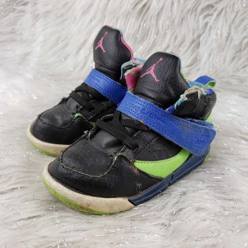 JORDAN 599903-029 Baby Toddler Shoes Black Size 8C