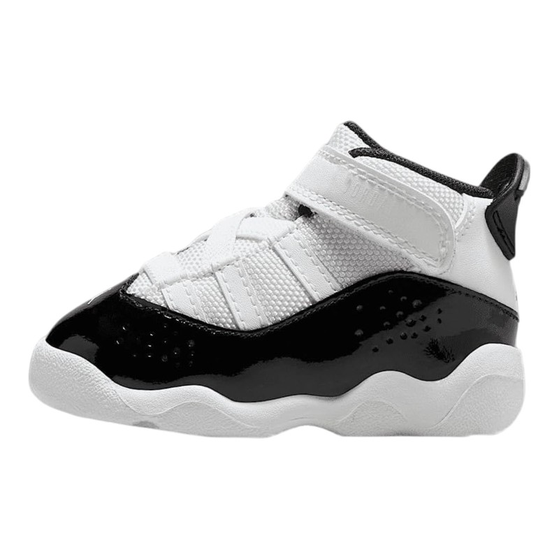 Jordan 6 Rings (TD) Toddlers' Shoes White/Black-Varsity Red 323420-164 10c