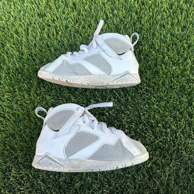 Jordan 7 Retro Pure Money White Shoes 304772-120