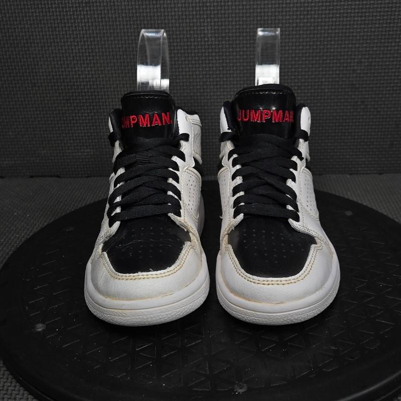 Jordan Acess Shoes Toddler Sz 11 White Black Red Lace Up Sneakers Trainers