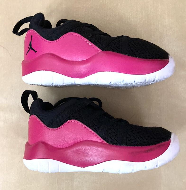 Jordan Deca Fly GP Black Vivid Pink TODDLER 4C Sneakers 844373 009 FAST SHIPPING