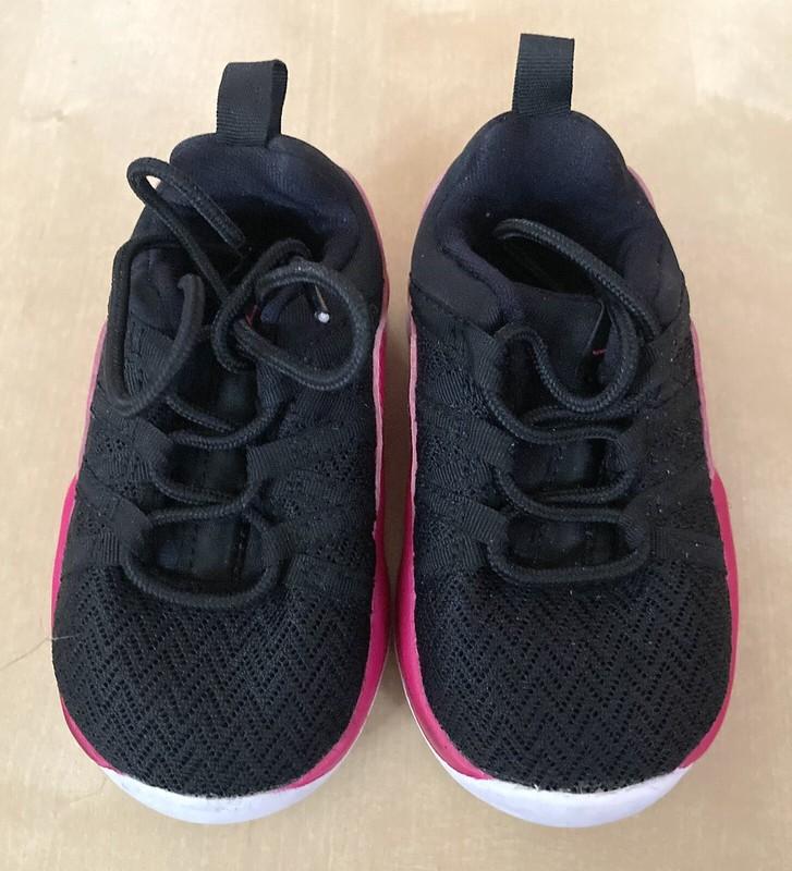 Jordan Deca Fly GP Black Vivid Pink TODDLER 4C Sneakers 844373 009 FAST SHIPPING