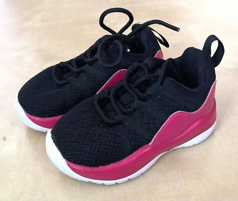 Jordan Deca Fly GP Black Vivid Pink TODDLER 4C Sneakers 844373 009 FAST SHIPPING
