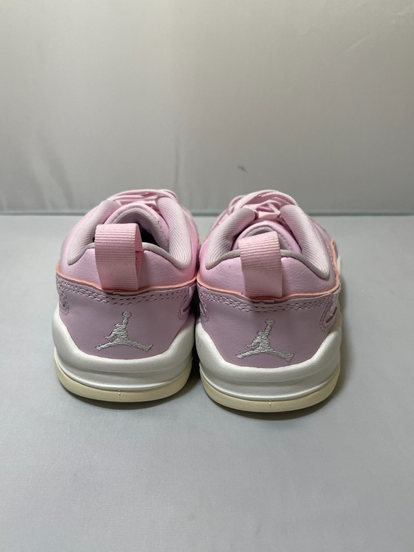 Jordan Flight Court Athletic Sneaker Shoes Girls 13 Pink Leather HF3332-600 S471
