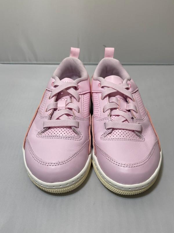 Jordan Flight Court Athletic Sneaker Shoes Girls 13 Pink Leather HF3332-600 S471