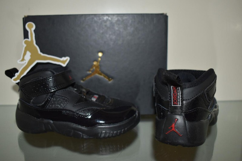 Jordan Jumpman Two Trey (TD) Baby Toddler Shoes DQ8433 003 Black NIB