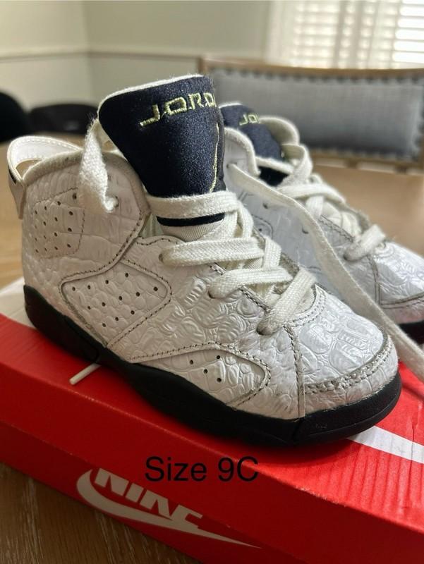 Jordan Kids Shoes Size 9 C Used With No Box Good Condition