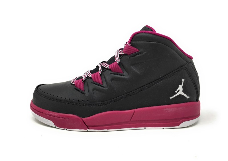 Jordan Little Kids Girls Deluxe GP (PS) Shoes 807715-009 - Black/Fuchsia