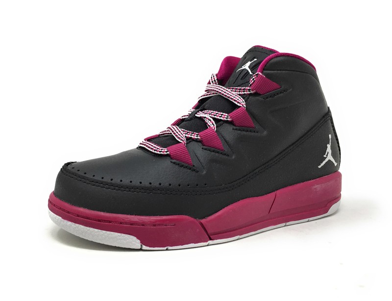 Jordan Little Kids Girls Deluxe GP (PS) Shoes 807715-009 - Black/Fuchsia