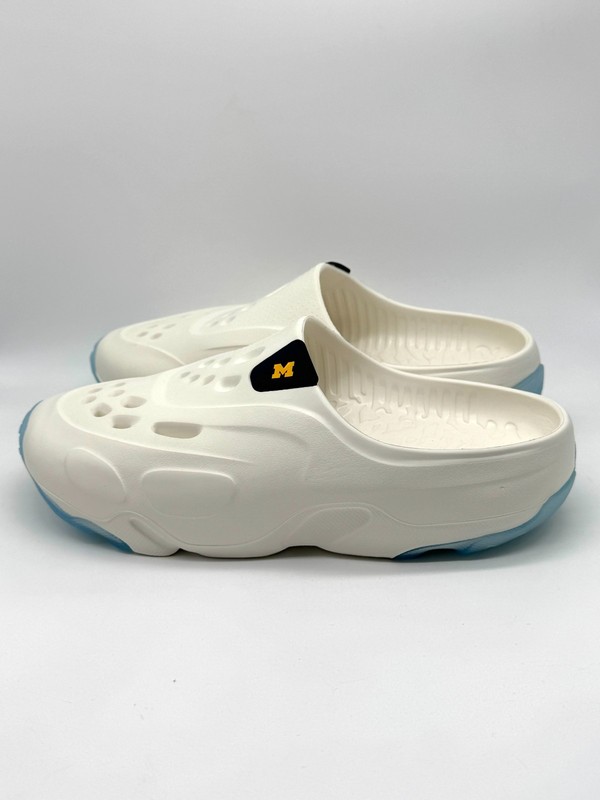 Jordan Roam University Michigan Player Exclusive Slides Sz 10 New Rare Wolverine