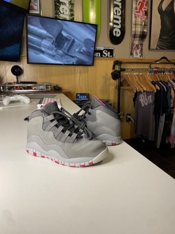 Jordan Shoes Kids Smoke Grey Air Jordan 10 Retro Gs 11c