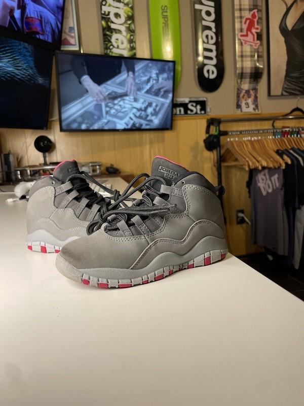 Jordan Shoes Kids Smoke Grey Air Jordan 10 Retro Gs 11c