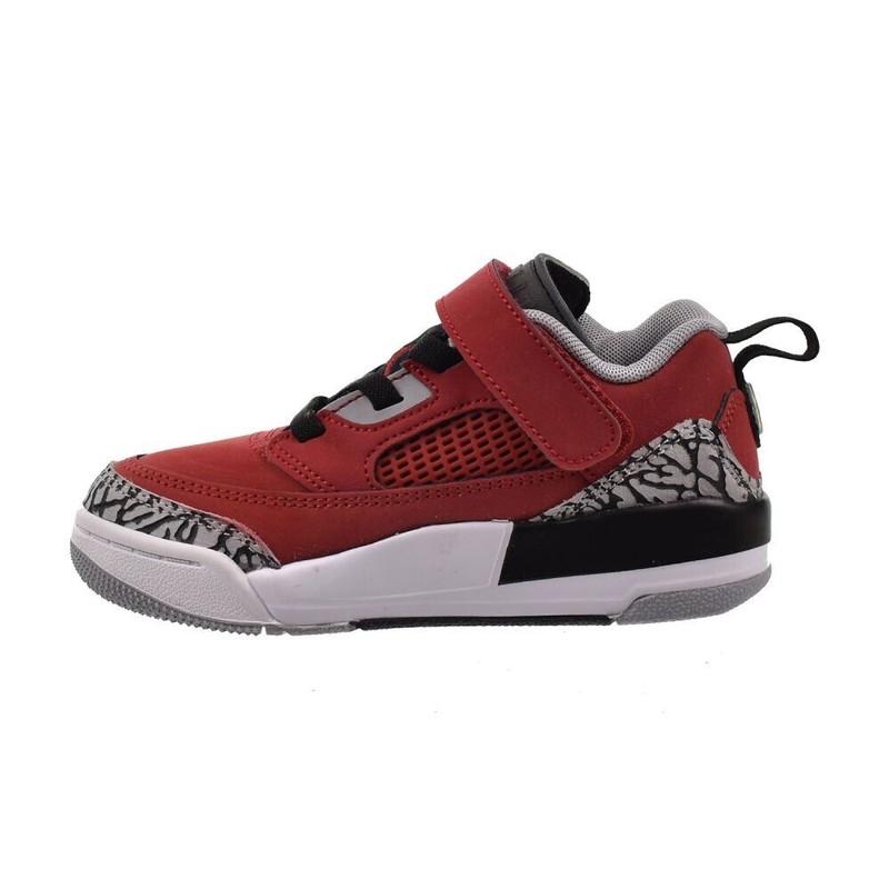 Jordan Spizike Low "Toro" (PS) Little Kids' Shoes Gym Red/Grey FQ3951-600