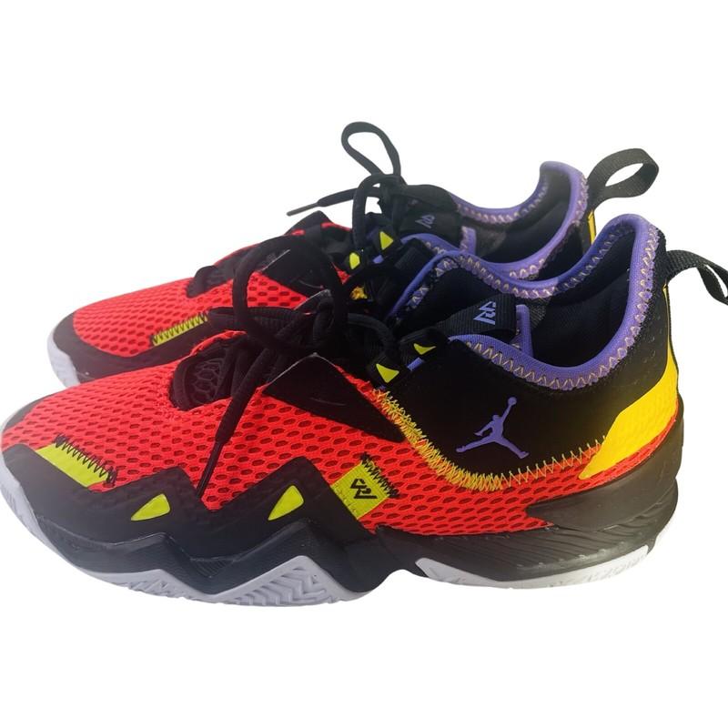 Jordan Westbrook One Take Bright Crimson Amarillo Sneakers Youth 7