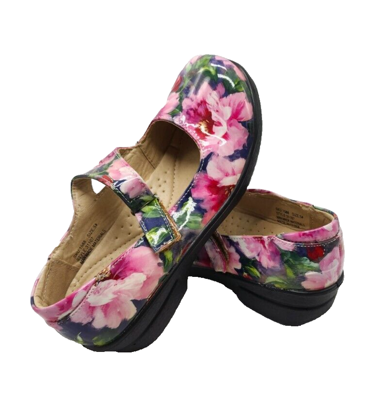 JOSMO 31107 GIRLS FASHION MARYJANE FLORAL PRINT SZ 5 NWT