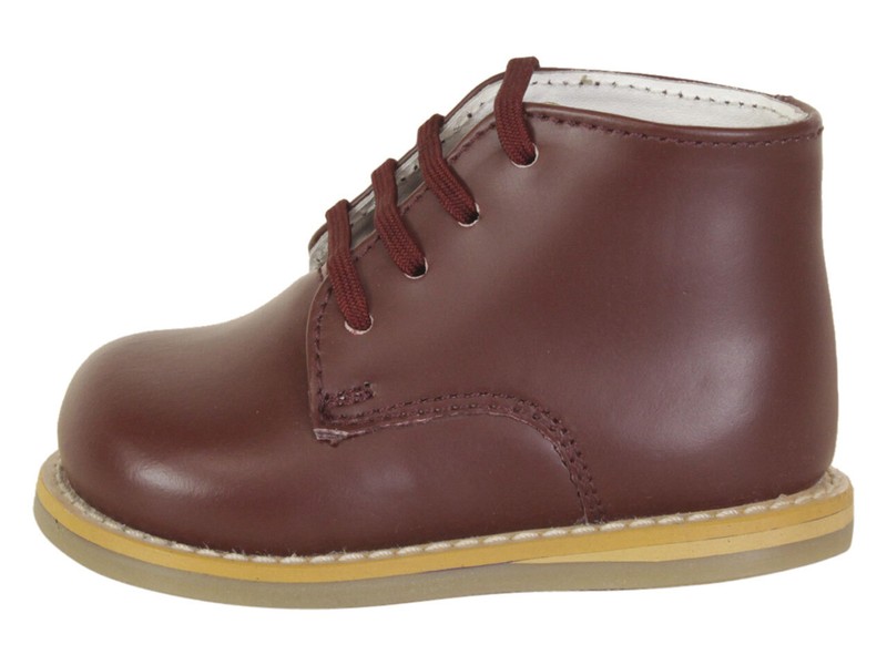 Josmo Infant/Toddler Boy's Logan Burgundy Oxfords Shoes