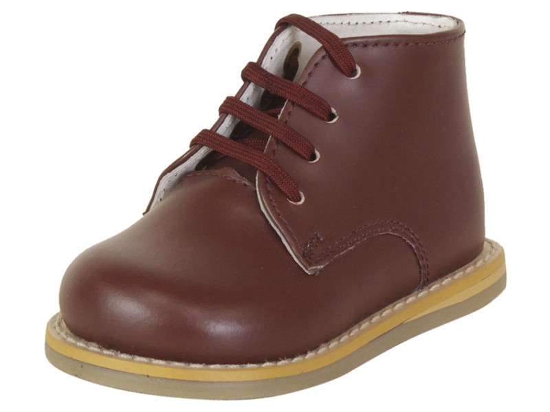 Josmo Infant/Toddler Boy's Logan Burgundy Oxfords Shoes