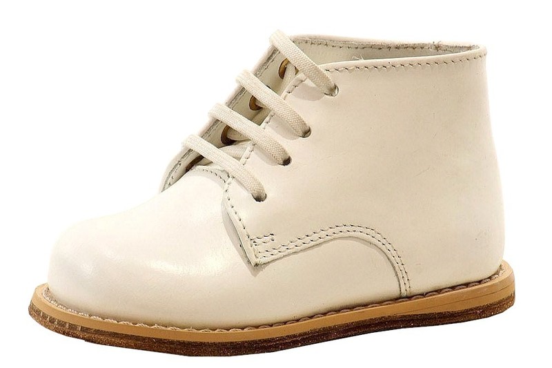 Josmo Infant/Toddler Kids Boy's-Girl's First Walker Oxfords White