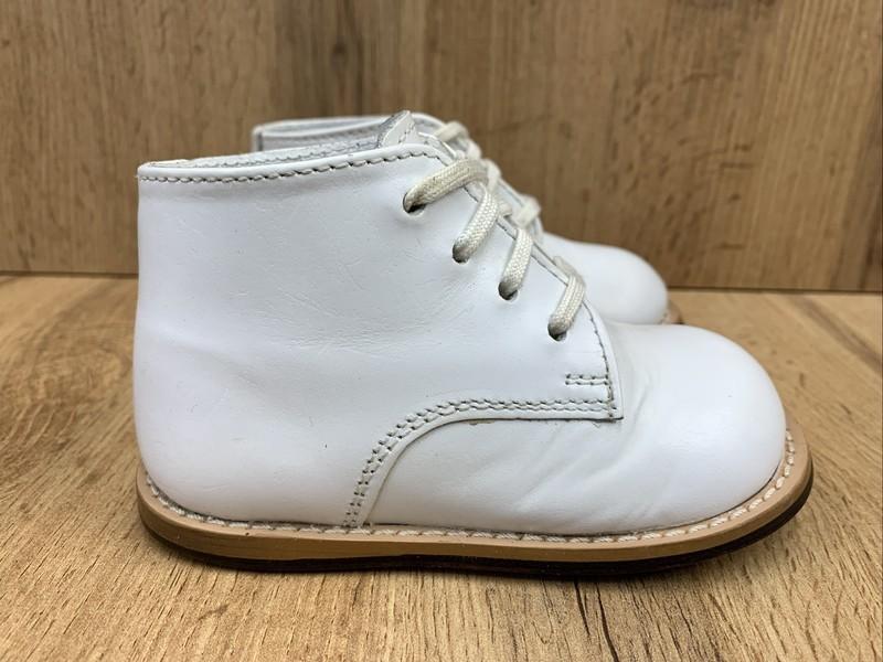 Josmo Walker Kids Baby Toddler Shoes 8190 All Leather White Size 6