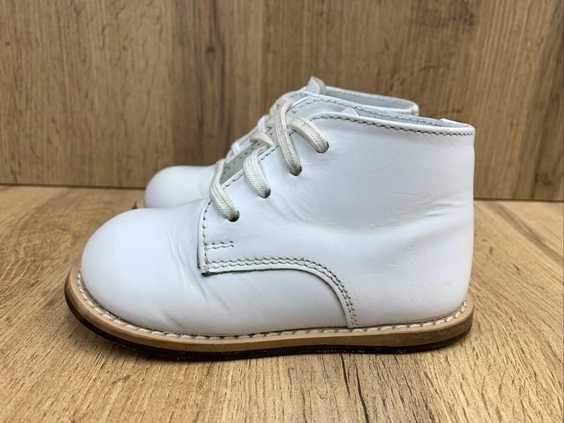 Josmo Walker Kids Baby Toddler Shoes 8190 All Leather White Size 6