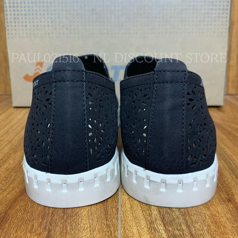 JSPORT Women's Floral Tennis Shoes Sneaker ~ Black ~ Sizes & Condition