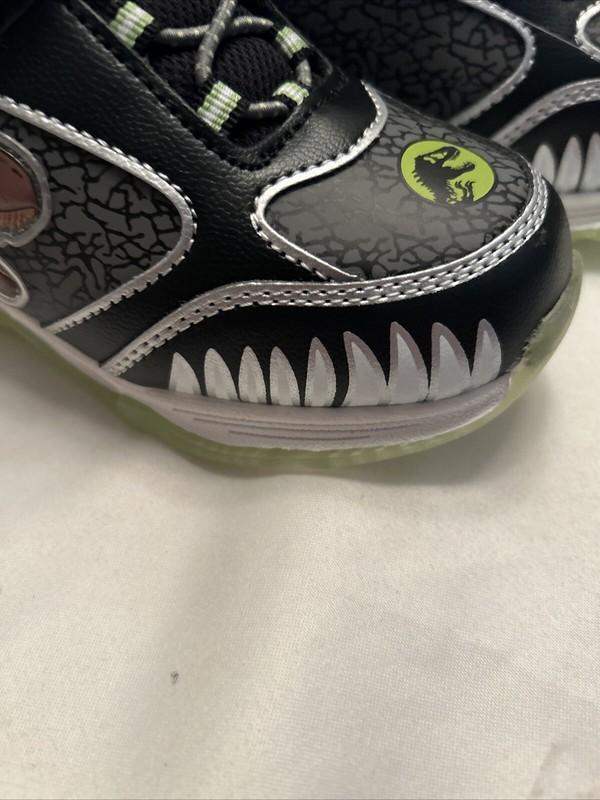 Jurassic World Kids Athletic Sneakers Lighted Footwear -11