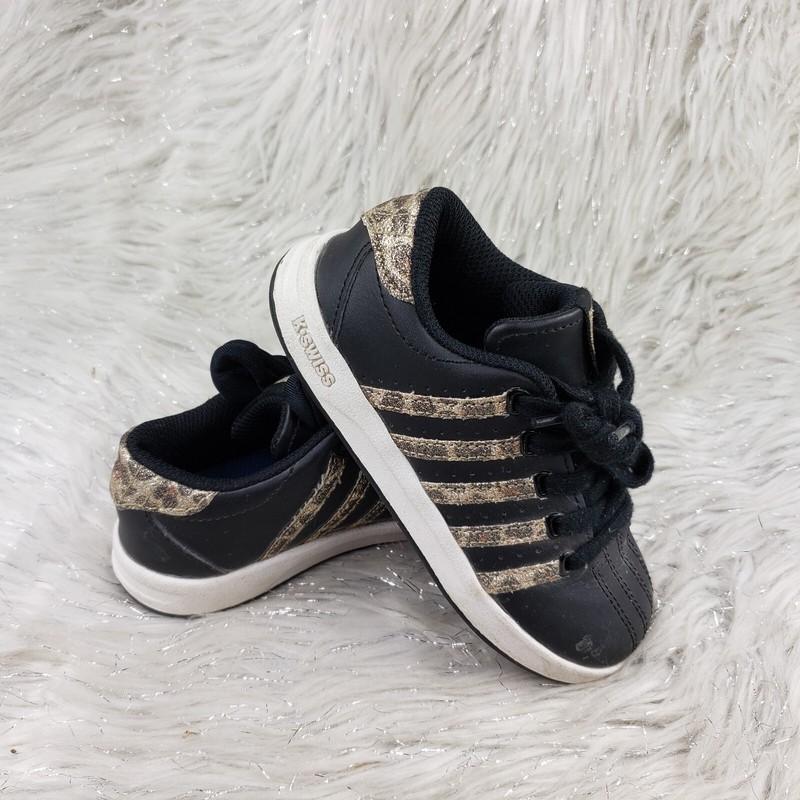 K-SWISS Black Sparkly Little Kids Sneakers Size 9