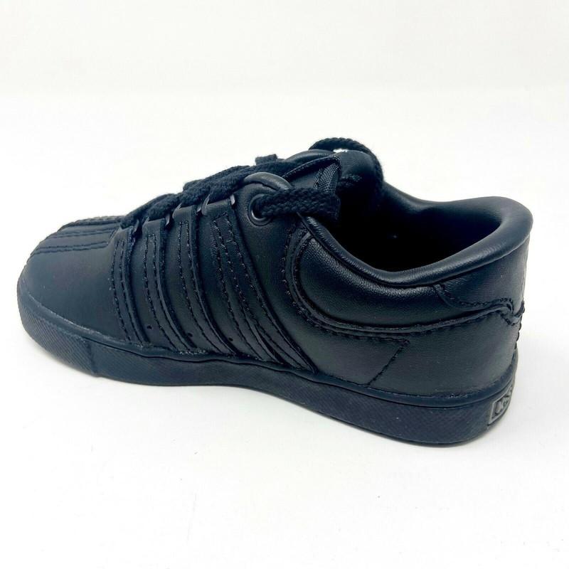 K-Swiss Classic Triple Black Infant Baby Casual Shoes Sneakers 20144
