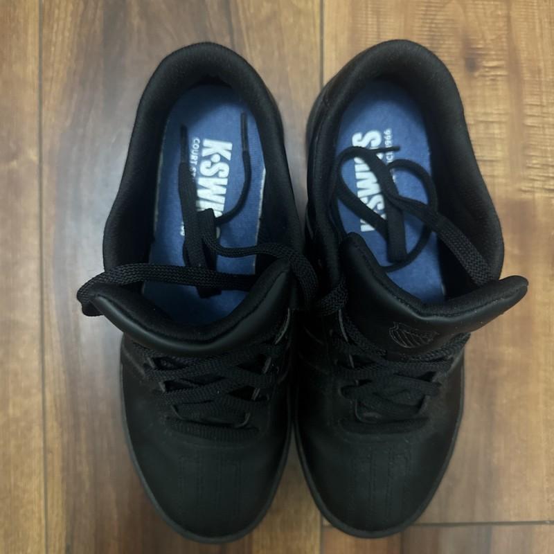 K-Swiss Classic VN Varsity Low Black Black Size 5 Uniform School Shoes Girl Boy