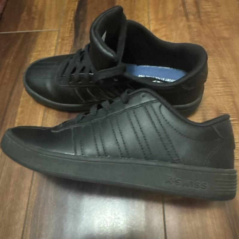 K-Swiss Classic VN Varsity Low Black Black Size 5 Uniform School Shoes Girl Boy