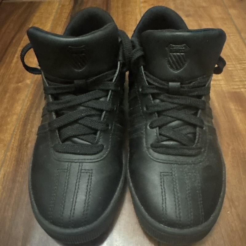 K-Swiss Classic VN Varsity Low Black Black Size 5 Uniform School Shoes Girl Boy