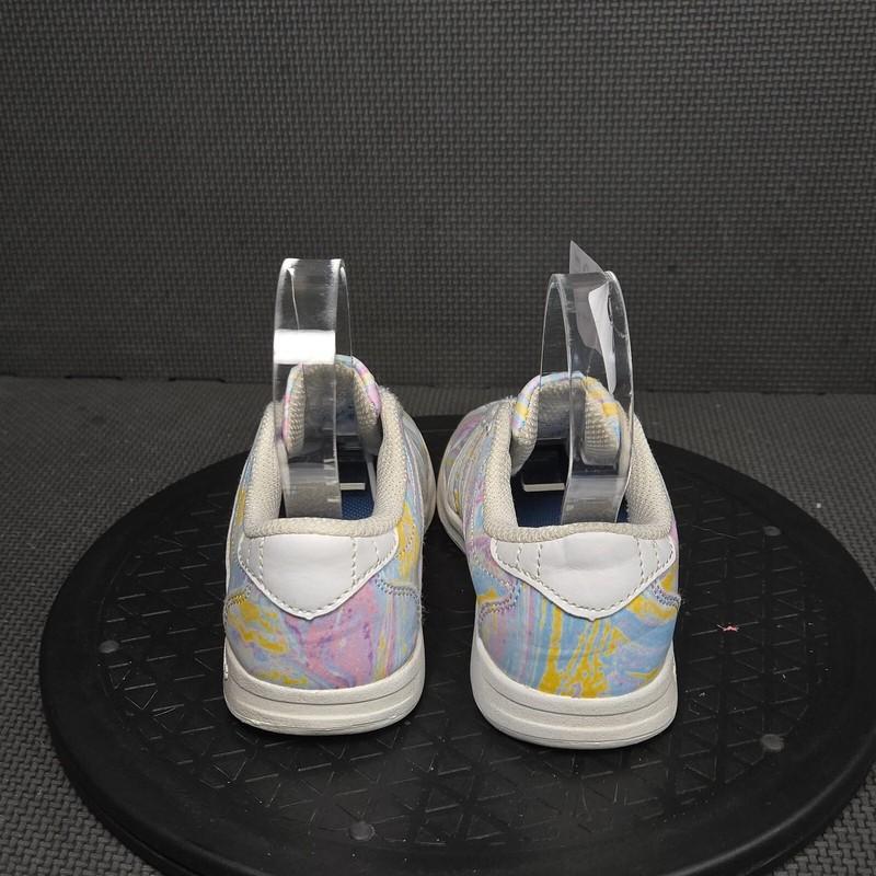 K-Swiss Court Pro Shoes Toddler Sz 12 White Pink Sneakers Trainers