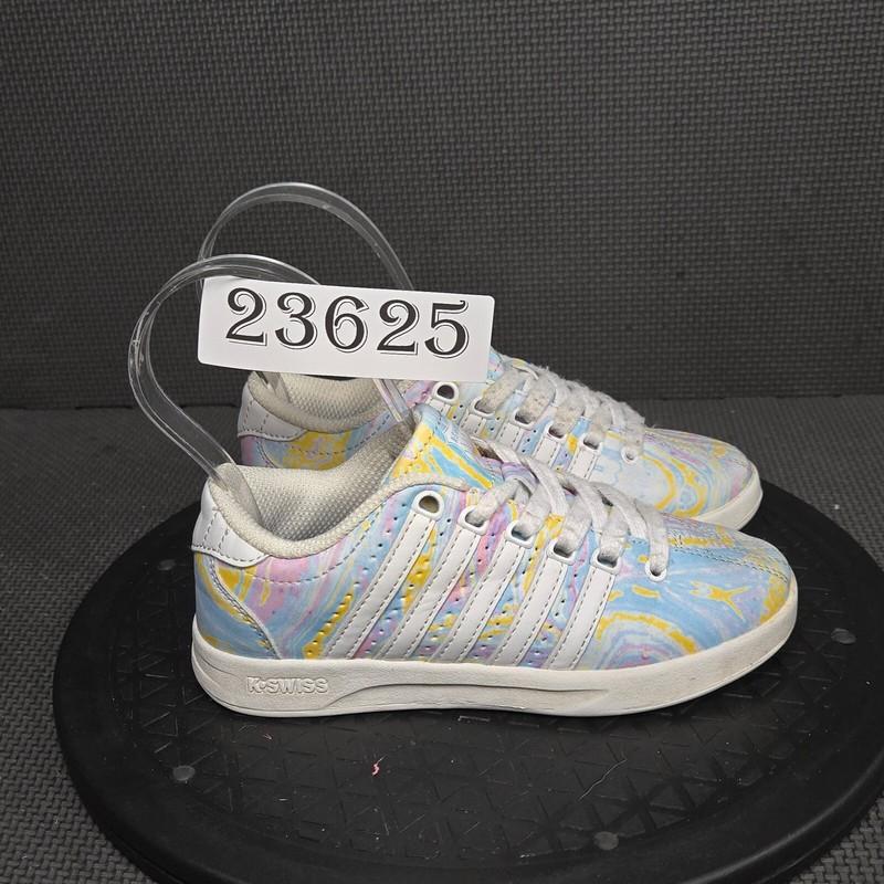 K-Swiss Court Pro Shoes Toddler Sz 12 White Pink Sneakers Trainers