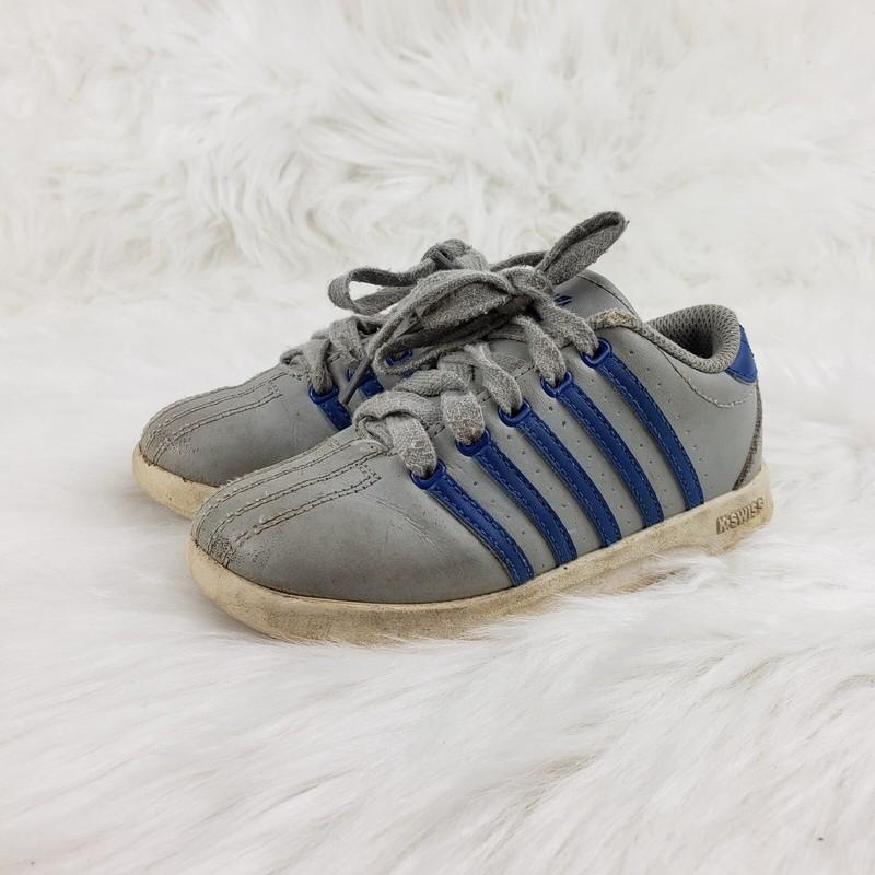 K-SWISS Gray Blue Casual Shoes Toddler Size US 10 EUR 27.5