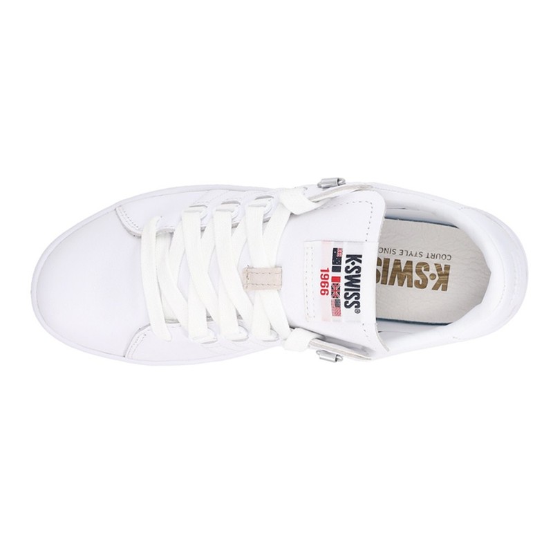 K-Swiss Lozan Ii Lace Up Mens White Sneakers Casual Shoes 07943-966