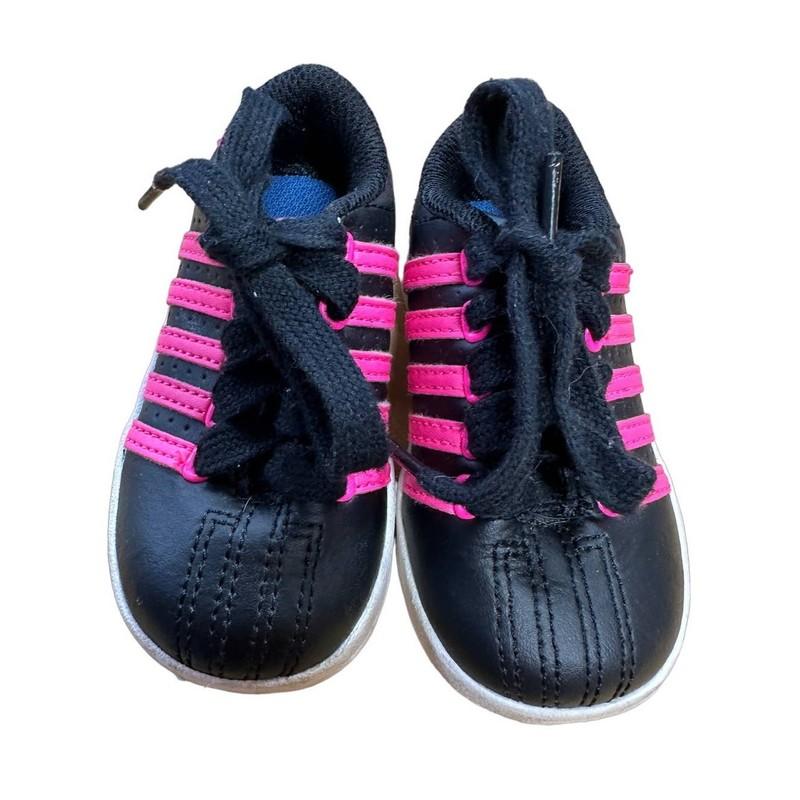 K-Swiss Toddler Size 5 Sneakers Black Pink
