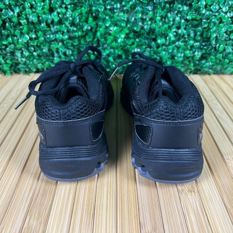 K-SWISS Tube Comfort 200 Boys Black Shoes Sneakers Sz 5