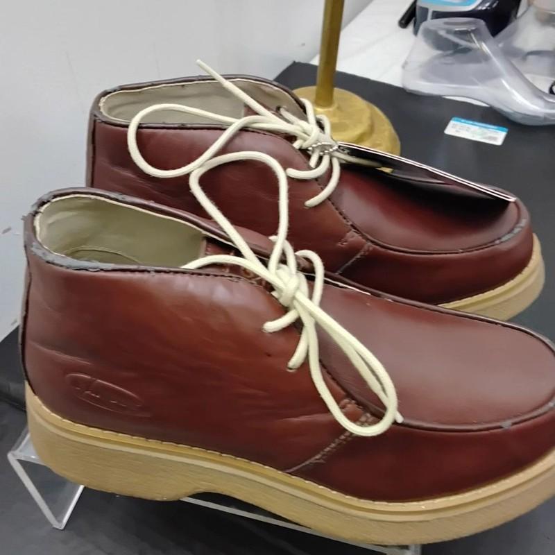 Kangol Men's Brown Leather Shoes