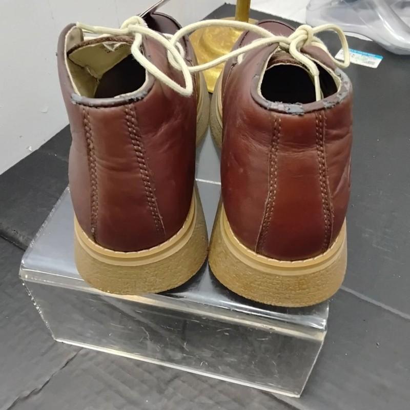 Kangol Men's Brown Leather Shoes