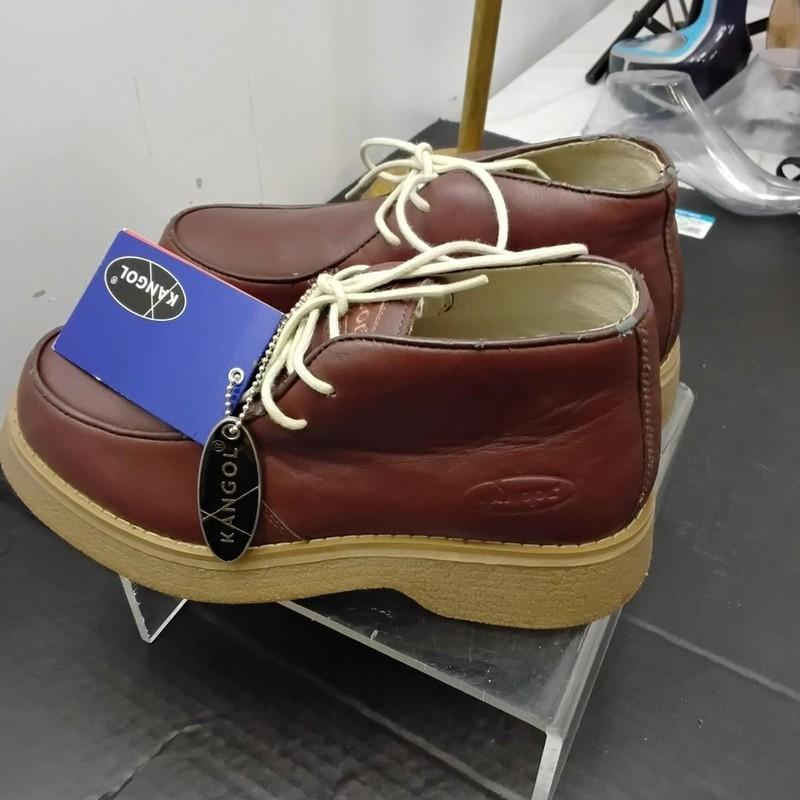 Kangol Men's Brown Leather Shoes