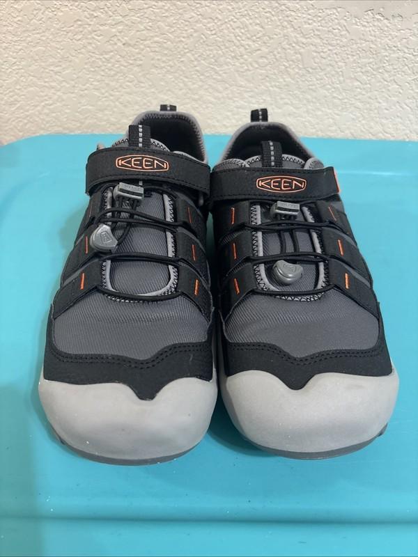 Keen Boys Knotch Hollow 1025881 Gray Orange Casual Shoes Sneakers Size 7