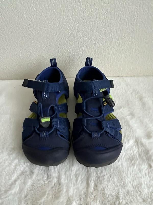 KEEN Boys Sandals Shoes Kids Blue Green Size 1