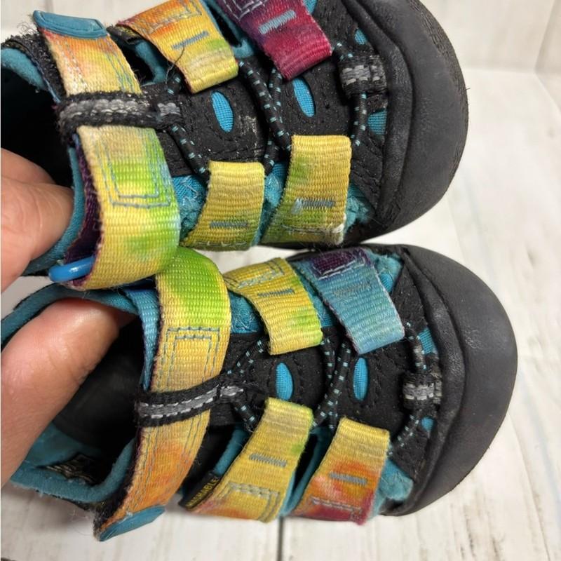 KEEN Kids' Multicolor Sandals Tie Dye Toddler Size 5