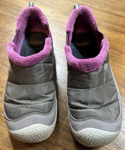 Keen Kids Size 6 Howser II Youth Steel Grey/Wood Violet Shoes