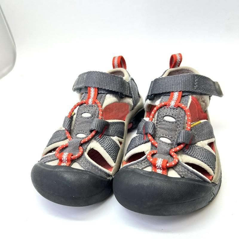 Keen Newport H2 Size 5 Youth EU 37 Gray Green Waterproof Sport Sandals 1014266