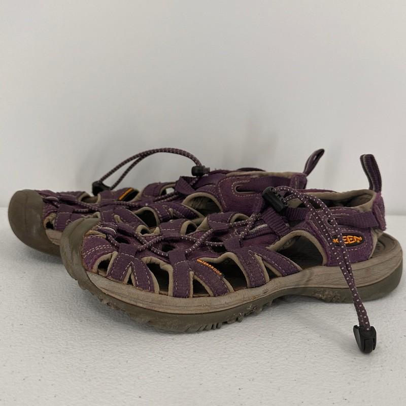 Keen Purple Nylon Whisper Hiking Sandals Size 4