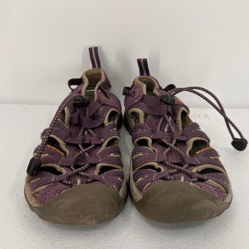 Keen Purple Nylon Whisper Hiking Sandals Size 4
