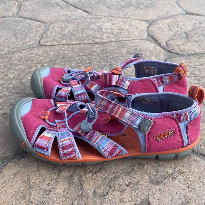 Keen Sandals Girls Unisex 5 Keen Whisper Raya Fusion Washable Beach Pool